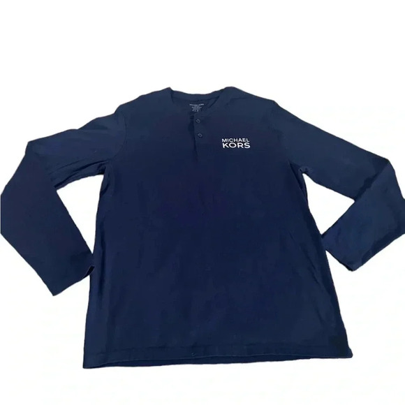 Michael Kors men’s long sleeve tee shirt, size medium, NWOT - Picture 1 of 9